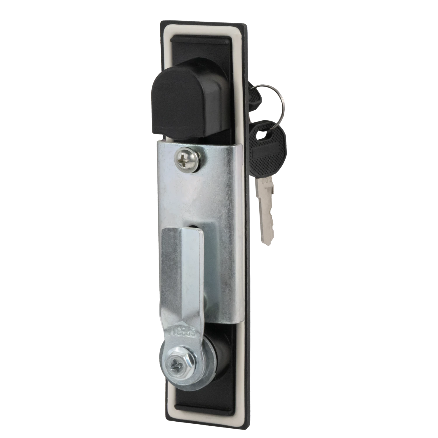 Замок-ручка MS-8611-2-1KD (ригель прямой, английский ключ) — артикул 8611-2 KD C — Фото Замок мебельный MS-8611-2-1KD (ригель прямой, английский ключ) — Фото 5