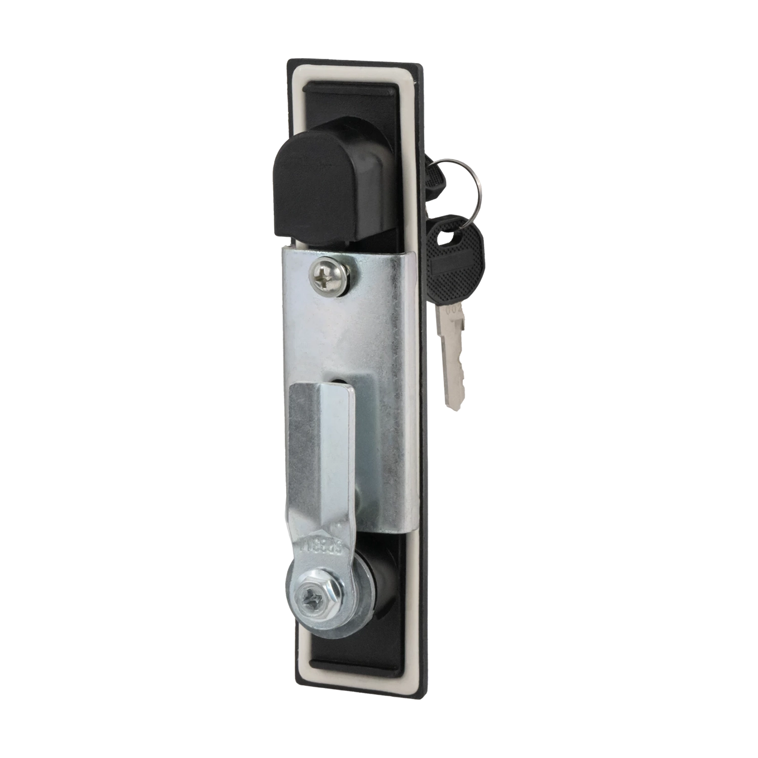 Замок-ручка MS-8611-2-1KA (ригель прямой, английский ключ) — артикул 8611-2 KA C — Фото Замок мебельный MS-8611-2-1KA (ригель прямой, английский ключ) — Фото 3