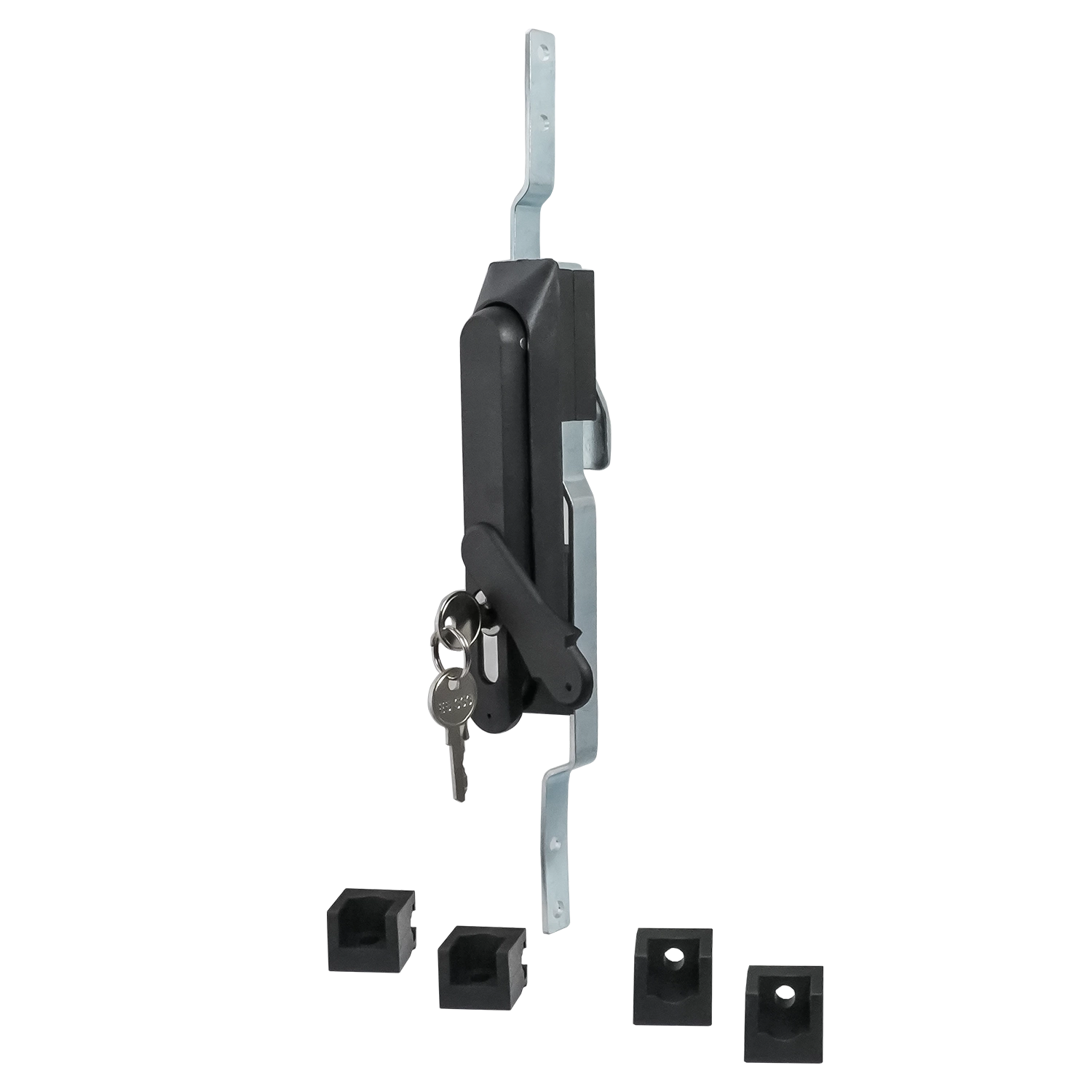 Замок-ручка MS-1925-3KD/P (ригель изогнутый /+8 мм/, английский ключ) — артикул 0929 KD/P — Фото Замок мебельный MS-1925-3KD/P (ригель изогнутый /+8 мм/, английский ключ) — Фото 1